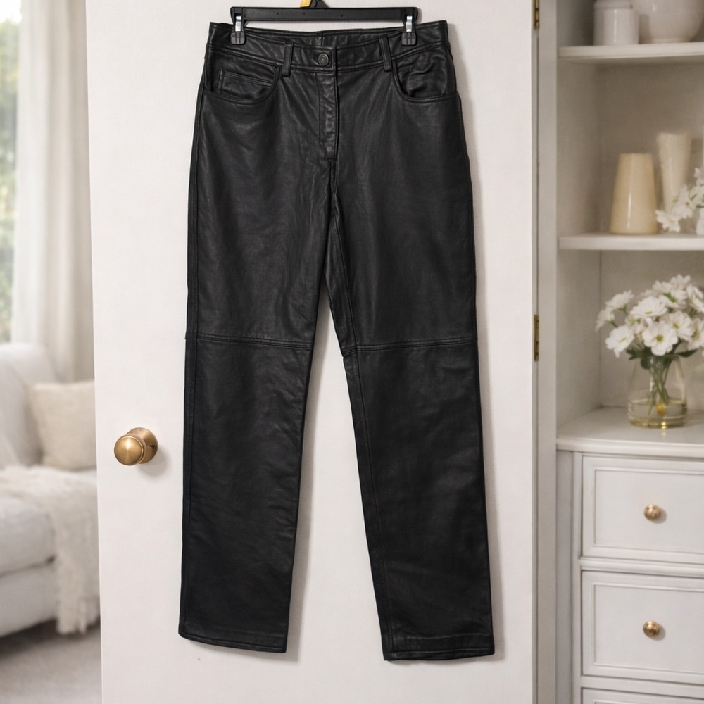 ✨RAMPAGE Luxe Leather High-Waisted Pants Size 9